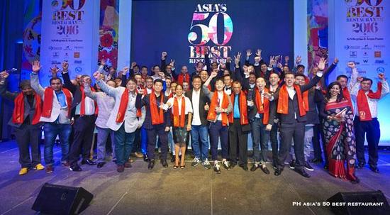 亞洲50最佳餐廳榜單揭曉，競技平臺助益成長