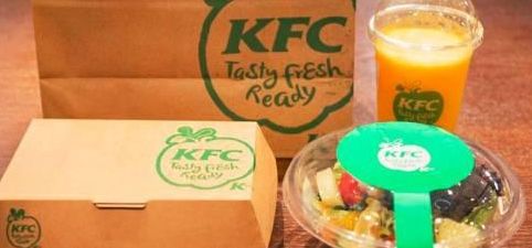 KFC都脫紅入綠了，輕食成了外賣老板們的又一片藍(lán)海？