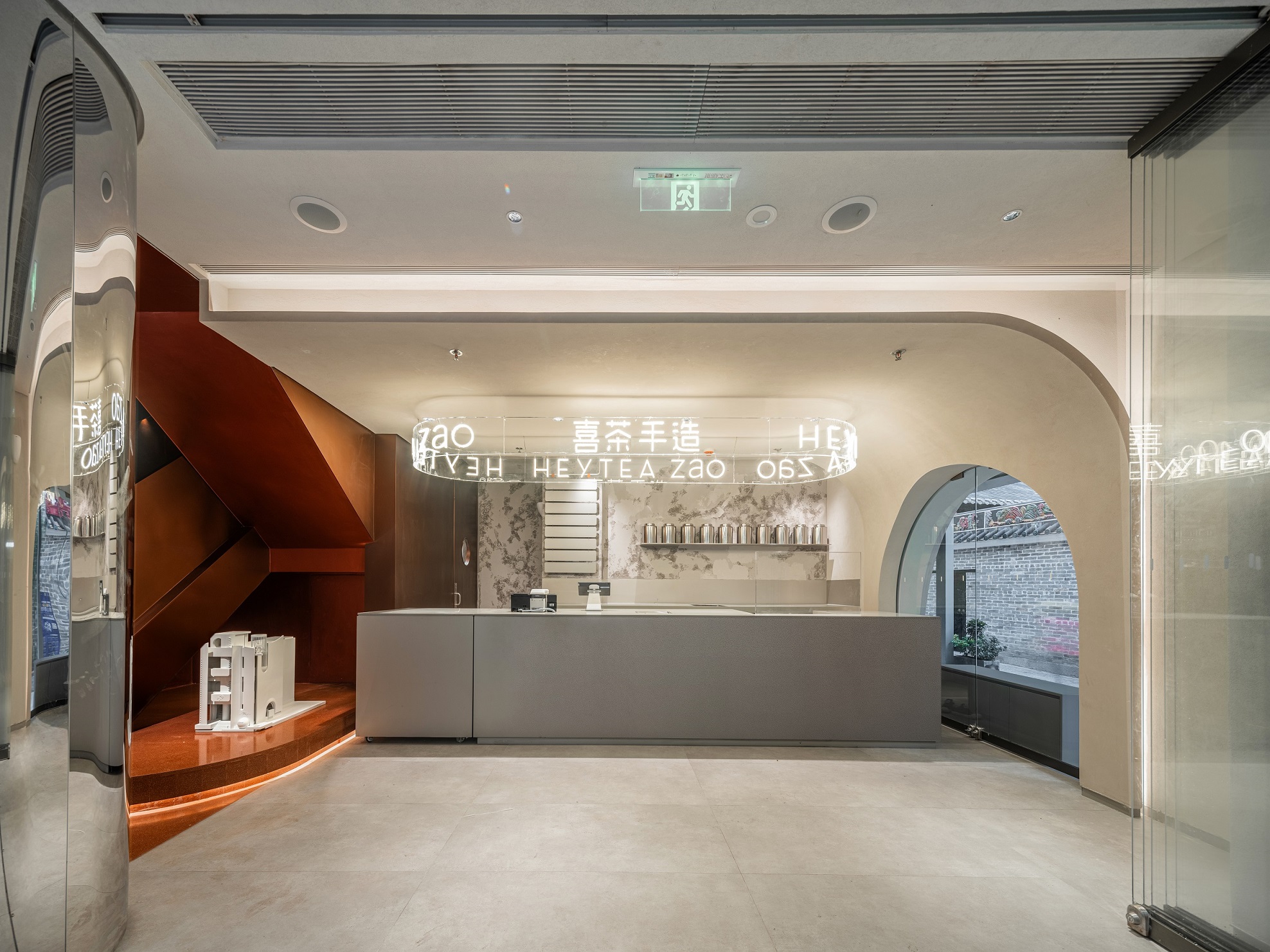 重新定義靈感茶飲空間，喜茶全球首家手造店落戶深圳南頭古城！|餐飲界