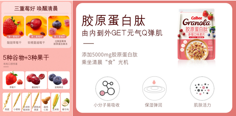 開啟麥片新時(shí)代，卡樂(lè)比麥片新品添加膠原蛋白肽